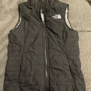 The North Face Black Puffer Vest